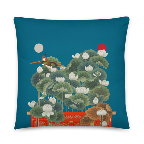 Magic in a Dream Throw Pillow by Meekyung Shin