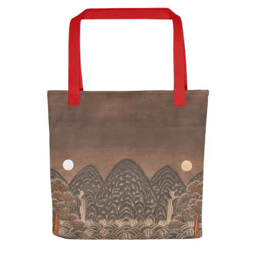 Where Night and Day Coexist Tote Bag Energy Art by Meekyung Shin