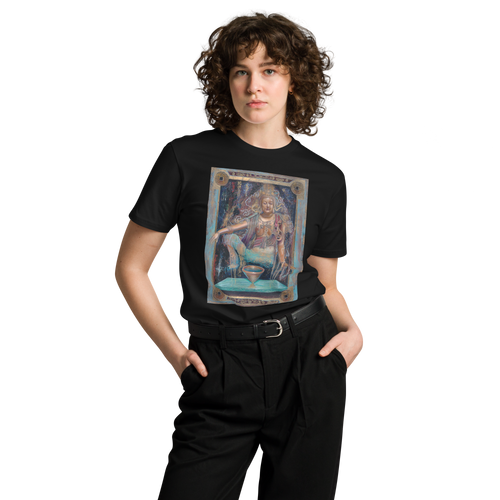 Quan Yin Dream - Energy Art by Matthew Smith - Unisex Premium T-Shirt - Dark