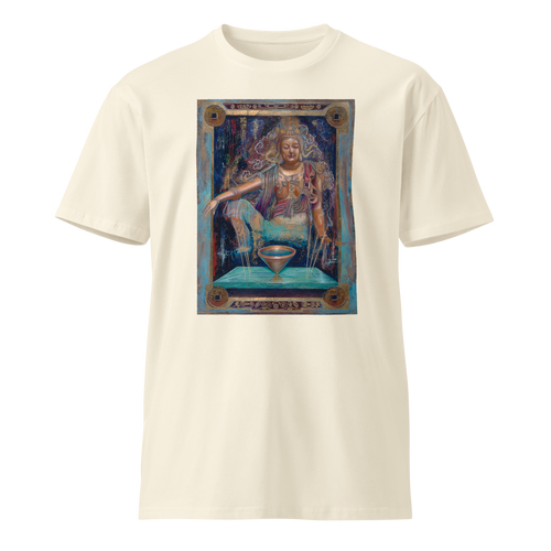 Quan Yin Dream - Energy Art by Matthew Smith - Unisex Premium T-Shirt - Light