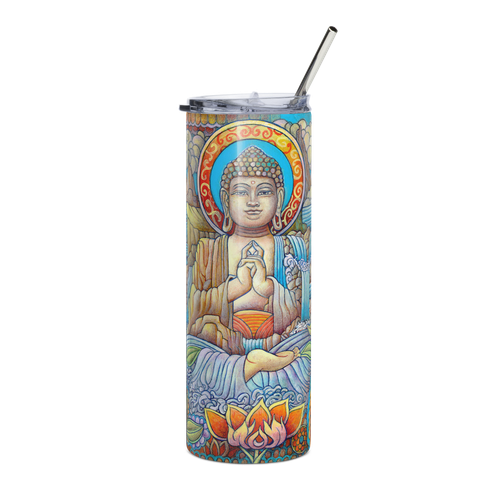 Elements - Energy Art by Matthew Smith - Stainless Steel Tumbler