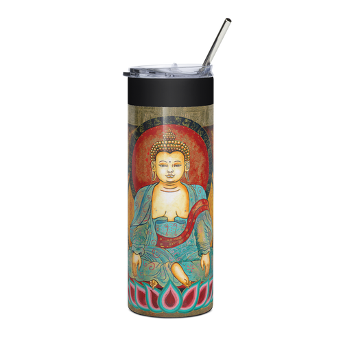 Gateway to Enlightenment - Energy Art by Matthew Smith - Stainless Steel Tumbler