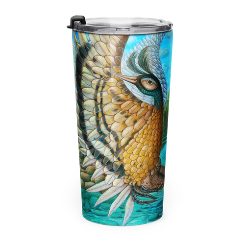 GUARDIANS 2 Energy Art by Matthew Smith - Tapered Stainless Steel Tumbler
