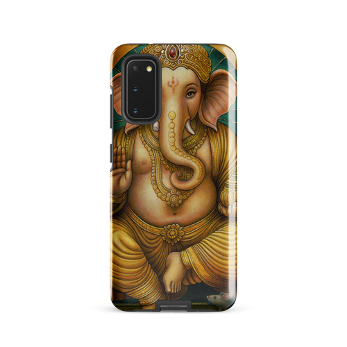Golden Ganesh - Energy Art by Matthew Smith - Tough Case for Samsung®