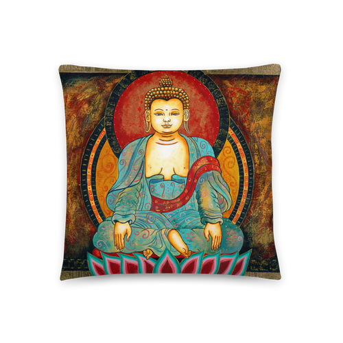 Gateway to Enlightenment Throw Pillow by Matthew Smith