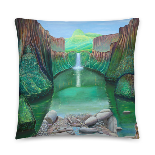Stream of Consciousness Throw Pillow by Matthew Smith