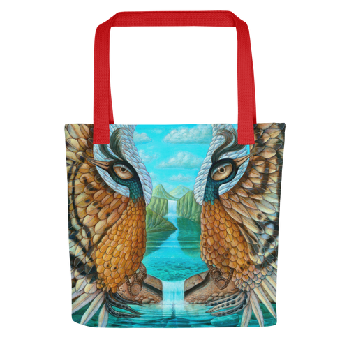 Guardians 2 Tote Bag Energy Art by Matthew Smith
