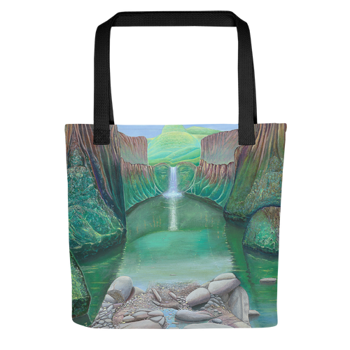 Stream of Consciousness Tote Bag Energy Art by Matthew Smith