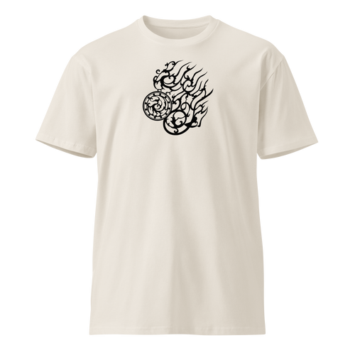 SAMJOKO SPIRIT BLACK Unisex Premium Cotton T-Shirt