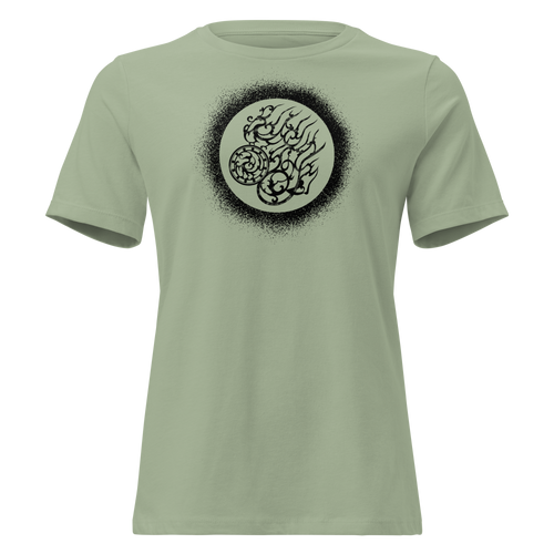 SAMJOKO SUN BLACK Women's Relaxed T-Shirt