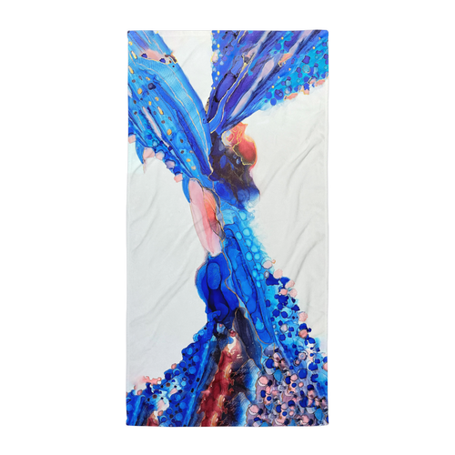 Seraph | Energy Art by Rebecca Bond | Beach Towel