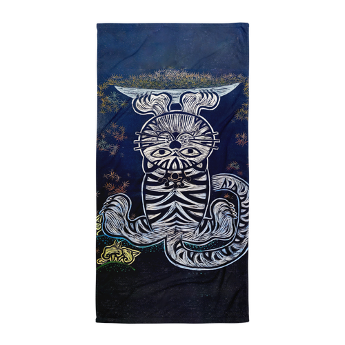 A Day Full of Abundance | Energy Art by Meekyung Shin | Beach Towel