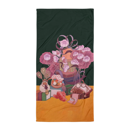 Blessings Upon Blessings | Energy Art by Meekyung Shin | Beach Towel
