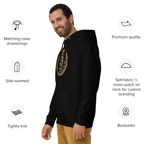 SAMJOKO CIRLCE BRONZE Unisex Premium Pullover Hoodie