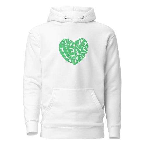 LOVE MYSELF HEAL MYSELF Premium Unisex Hoodie - Light