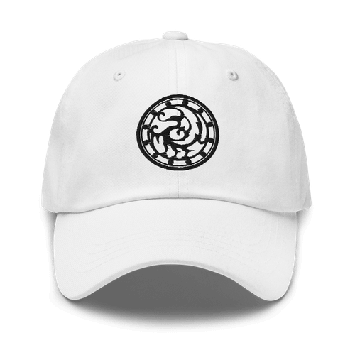 SAMJOKO ROUND BLACK Embroidered Classic Dad Hat