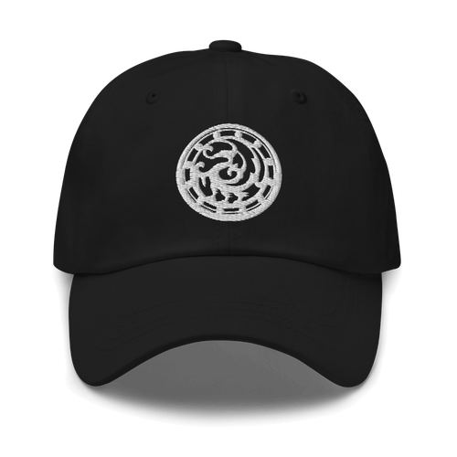 SAMJOKO ROUND WHITE Embroidered Classic Dad Hat
