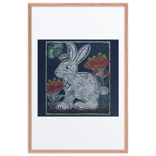 Welcoming Blessings  #01 - Energy Art by Meekyung Shin - Framed Paper Print with Mat
