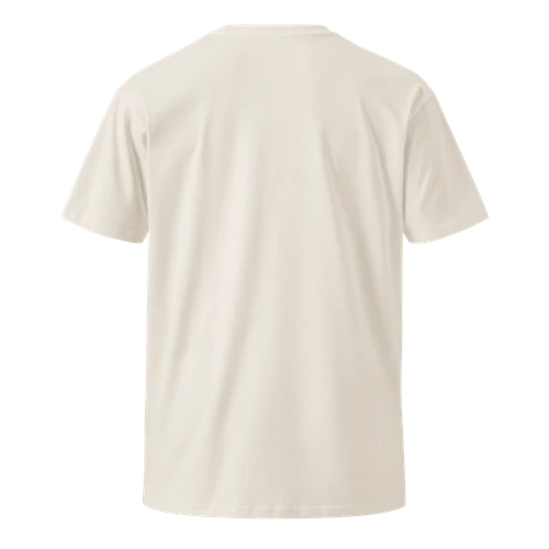 THE CONNECTION OF THE CENTER Unisex Premium Cotton T-shirt Energy Art by Yesang Lee - Light