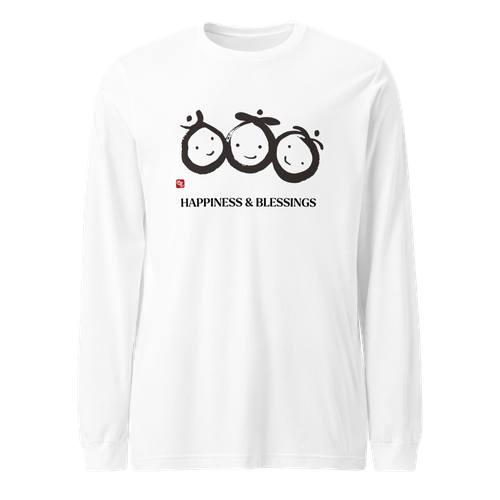 HAPPINESS & BLESSINGS - FORTUNE TALISMAN by Manol Unisex Long Sleeve Tee