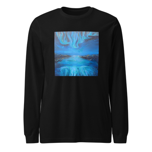 NORTHERN LIGHTS 2 by Karina Woldt Unisex Long Sleeve Tee