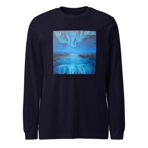 NORTHERN LIGHTS 2 by Karina Woldt Unisex Long Sleeve Tee
