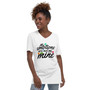 MY EMOTIONS ARE NOT ME | Unisex Short Sleeve Cotton V-Neck T-Shirt