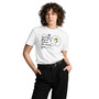 ENERGY FLOWS WHERE THE MIND GOES - Floral | Light | Unisex Premium T-shirt
