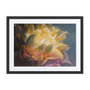 Golden Flower | Al Choi Energy Art | Framed Paper Print