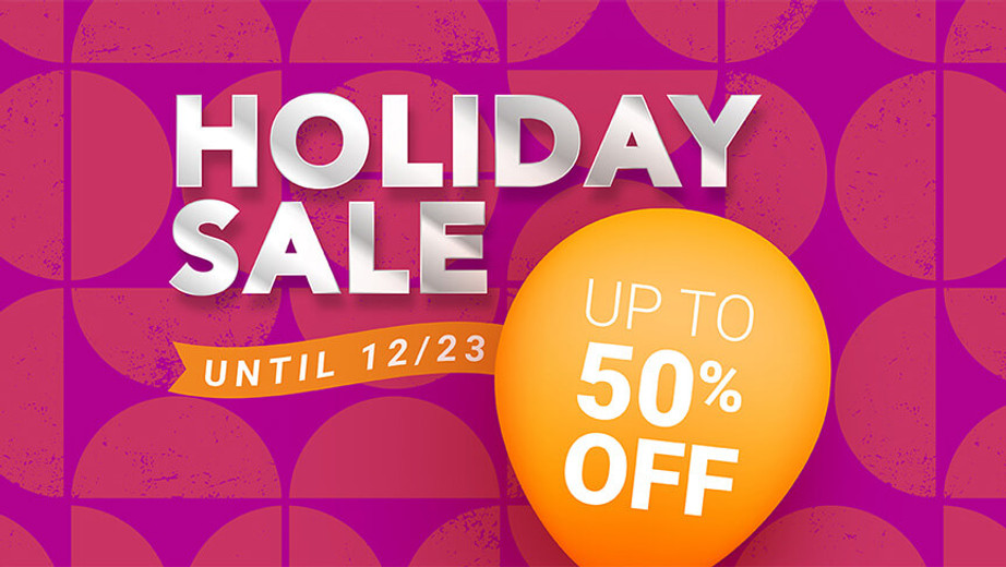 Annual Holiday Sale: Up to 50% Off Wellness & Energy Products 