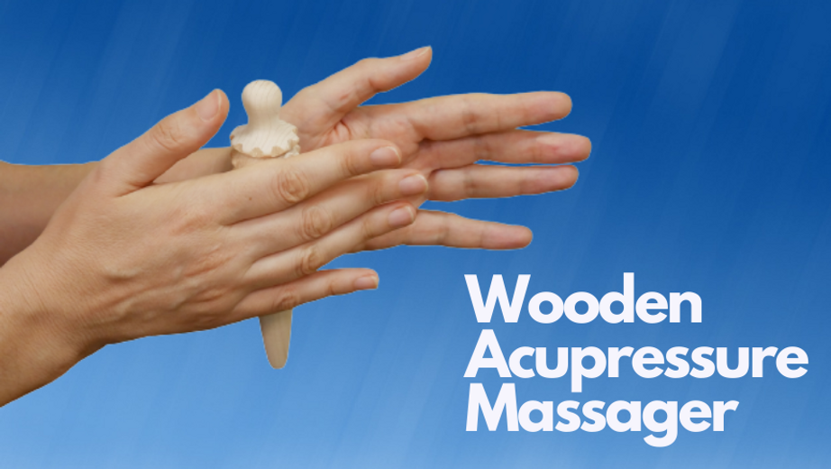 4 Ways to Use the Wooden Handheld Acupressure Massager for Self Massage