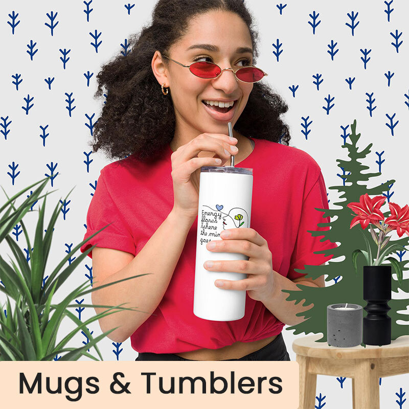 Energy Art Drinkware