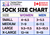 Alpaca Sock Size Chart Alpaca Sock Size Chart
