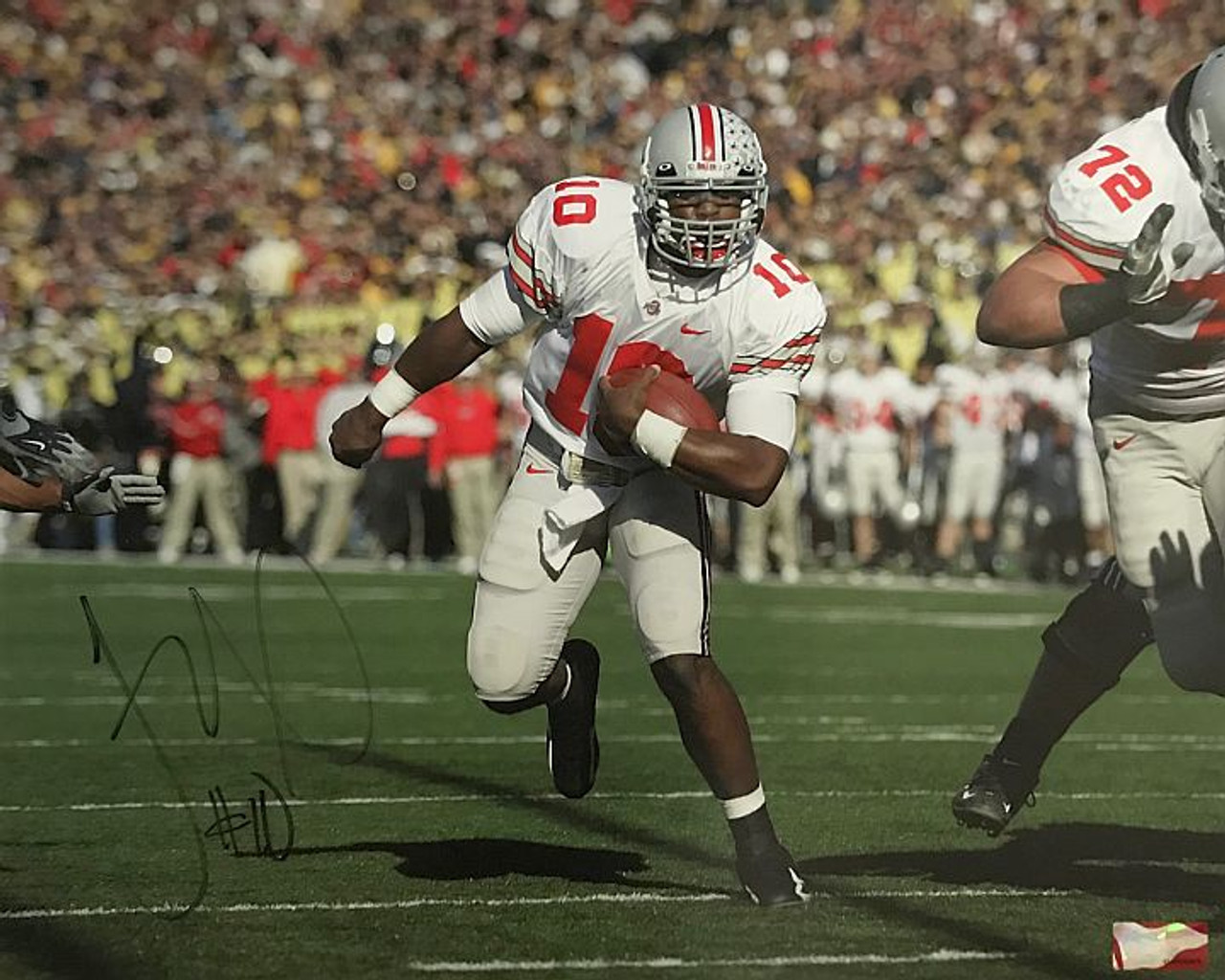 troy smith autographed jersey