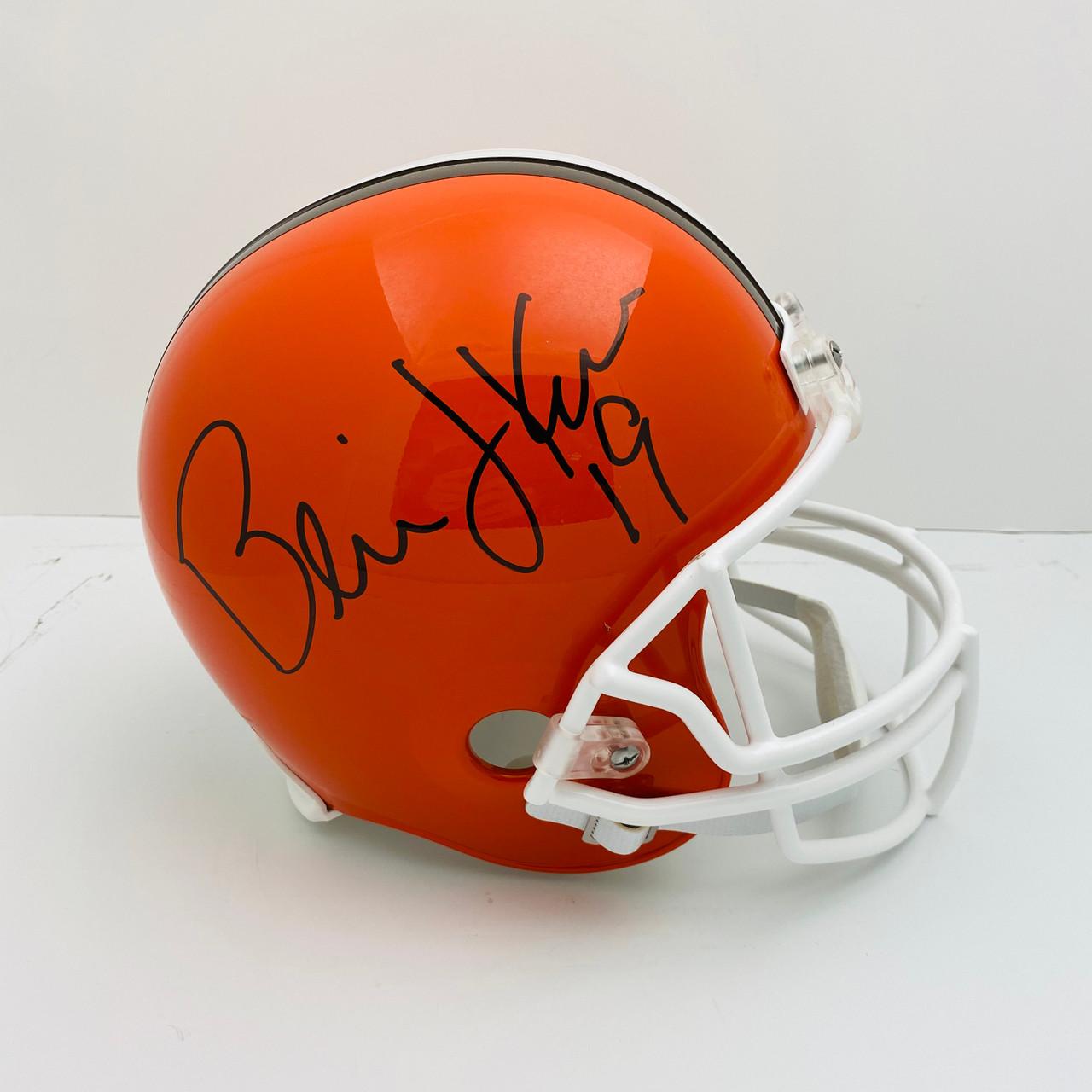 bernie kosar signed helmet