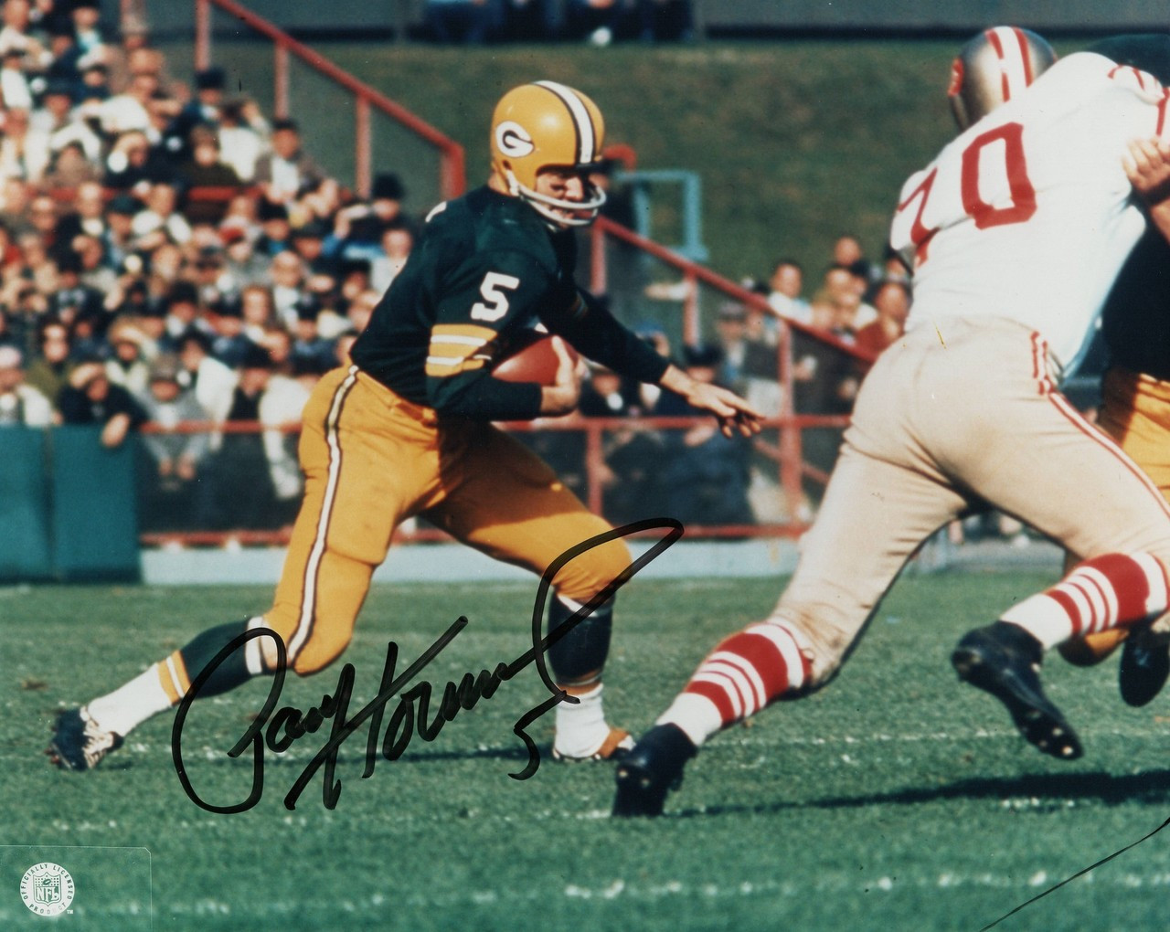 Paul Hornung Green Bay Packers 8-1 8x10 Autographed Photo - Certified  Authentic