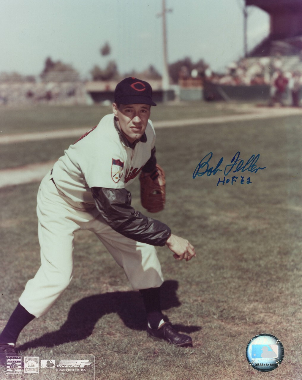 Bob Feller Cleveland Indians 8-2 8x10 Autographed Photo - Certified  Authentic