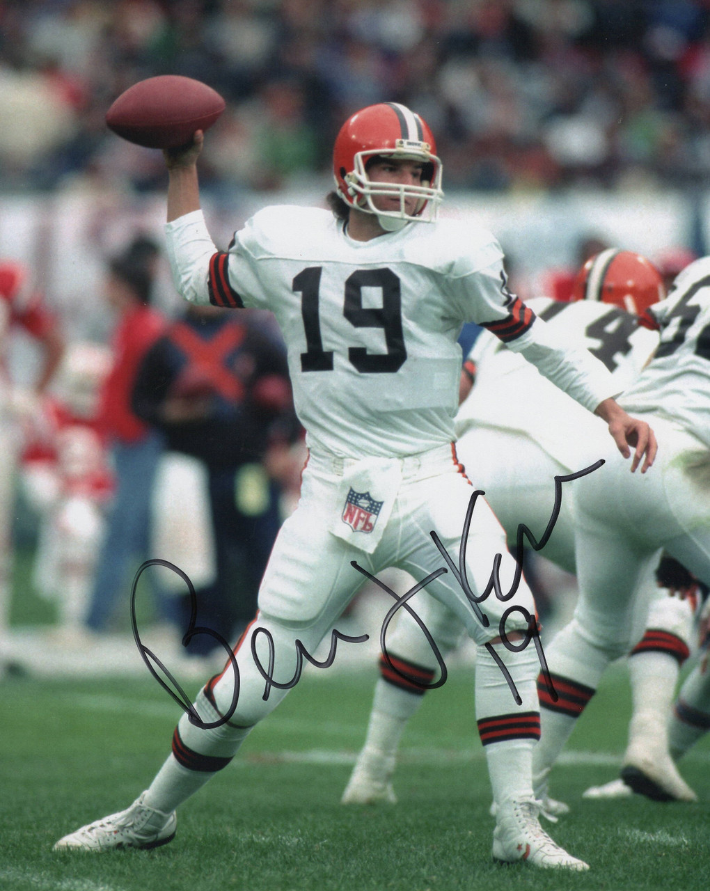 bernie kosar autographed jersey