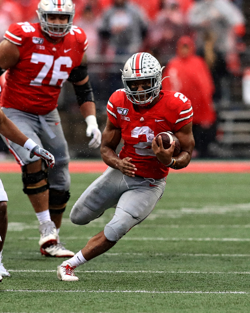 JK Dobbins Ohio State Buckeyes Licensed Unsigned Photo 24