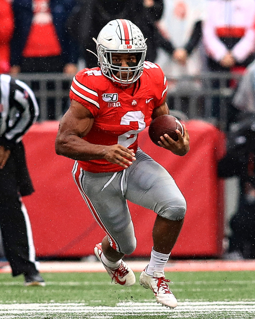 JK Dobbins Ohio State Buckeyes Licensed Unsigned Photo 39