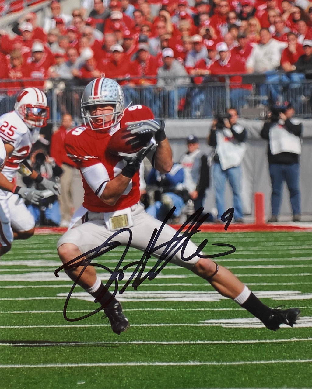 Brian Hartline Ohio State Buckeyes 8-2 8x10 Autographed Photo
