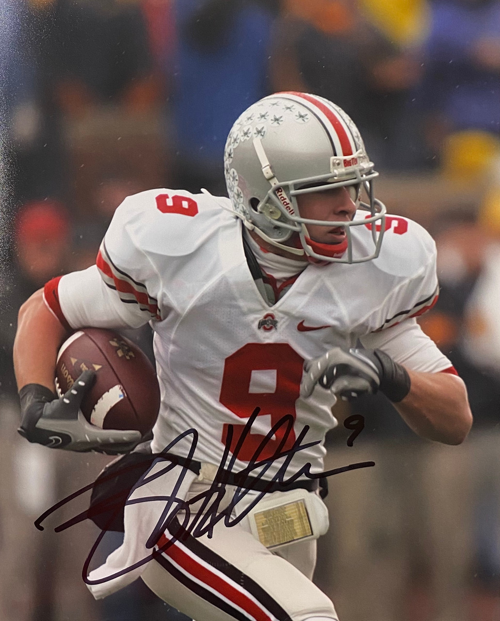 Brian Hartline Ohio State Buckeyes 8-5 8x10 Autographed Photo