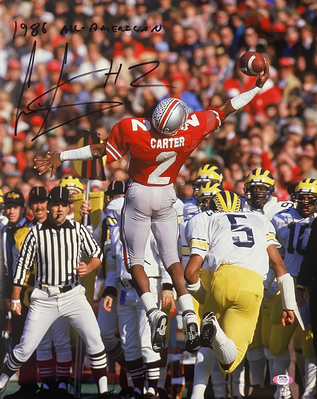 cris carter ohio state jersey