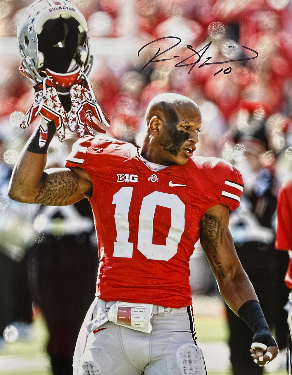 Ryan Shazier Ohio State Buckeyes 16-13 16x20 Autographed Photo - Certified Authentic