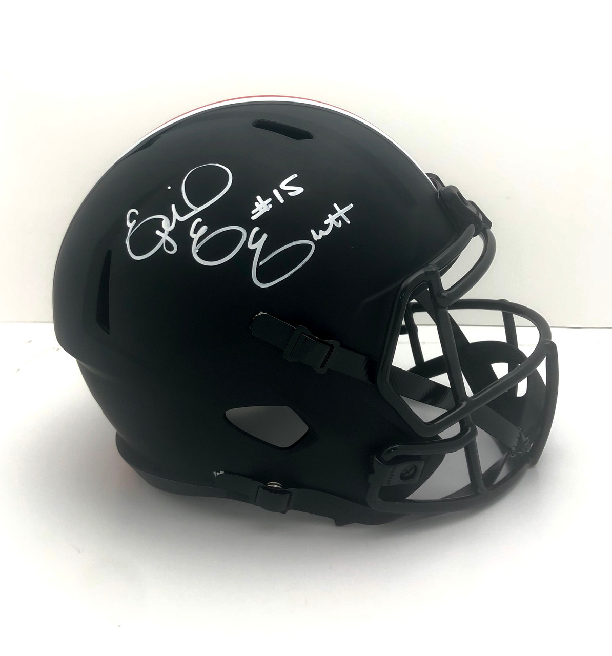 ezekiel elliott autographed helmet
