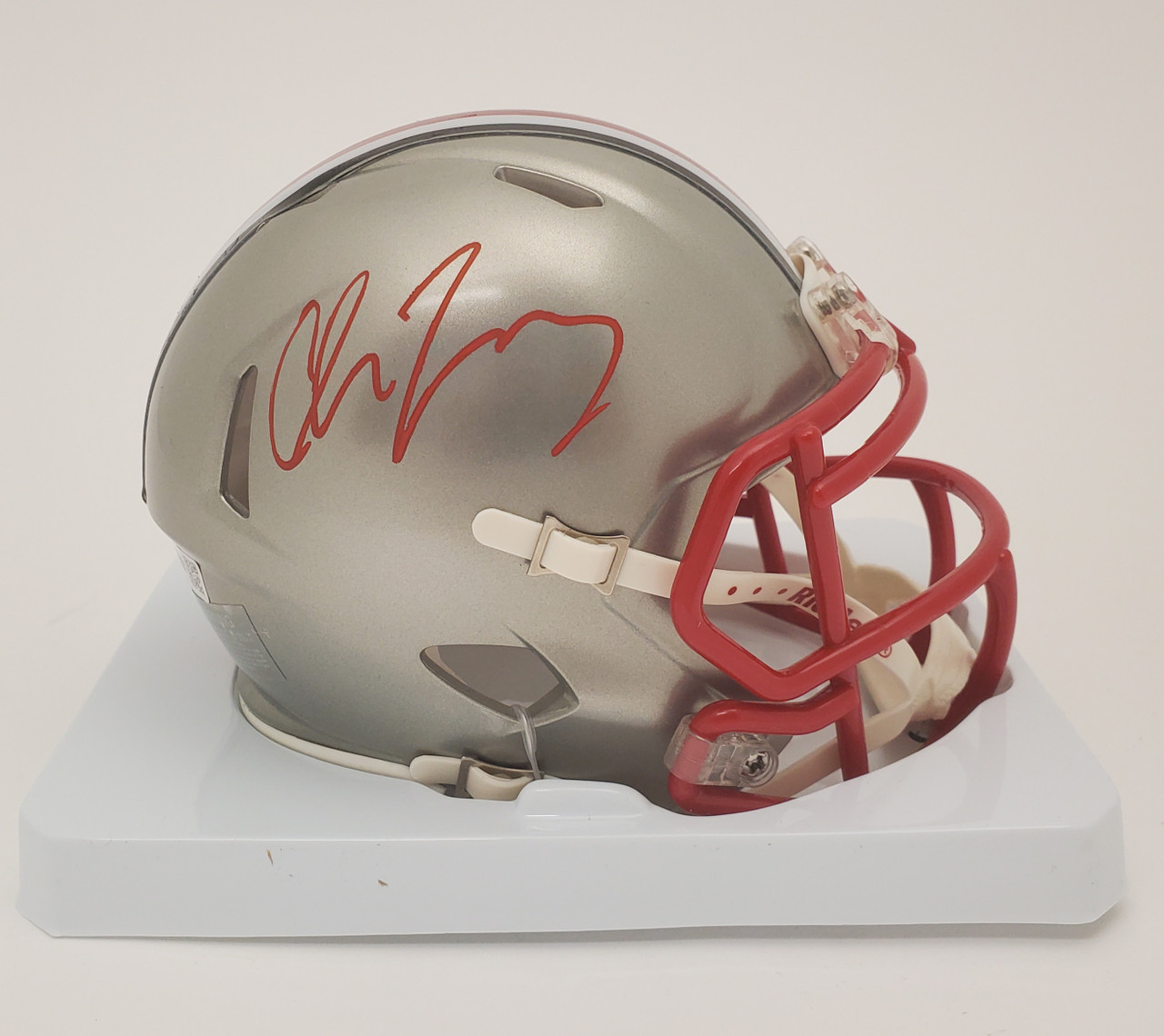 Chase Young Ohio State Buckeyes Autographed Signed Flash Mini