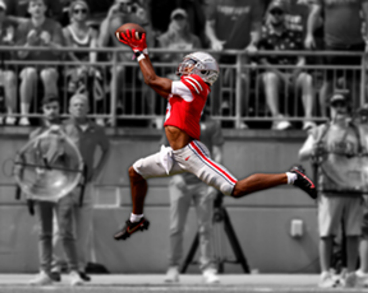 Garrett Wilson Ohio State Buckeyes Licensed Unsigned Photo 1