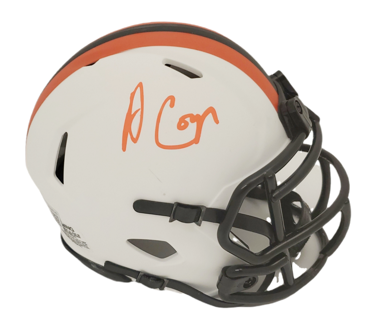 Amari Cooper Cleveland Browns Autographed Lunar Mini Helmet