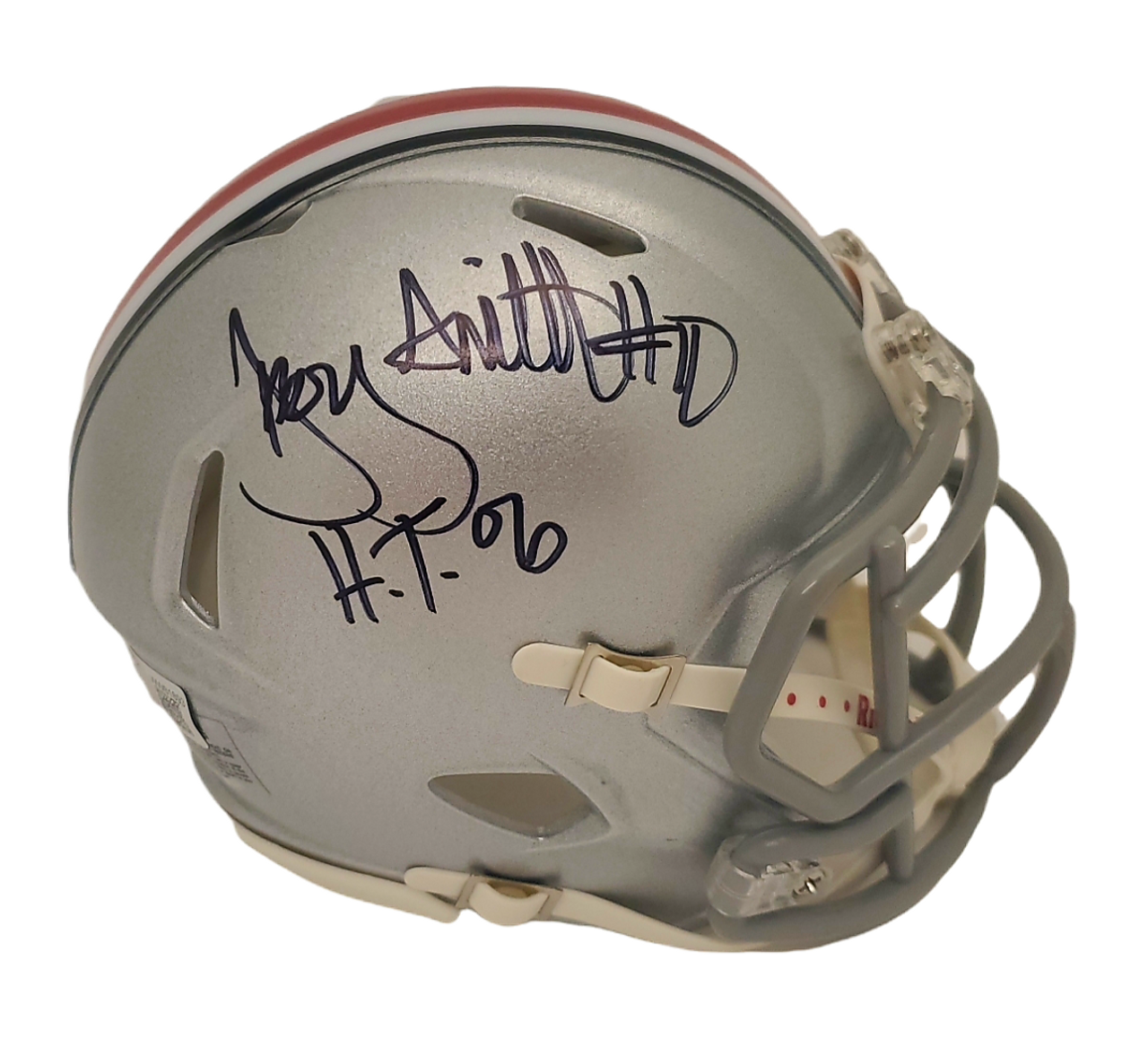 Dwayne Haskins Signed Ohio State Buckeyes Speed Mini Helmet- Beckett Auth  *Black