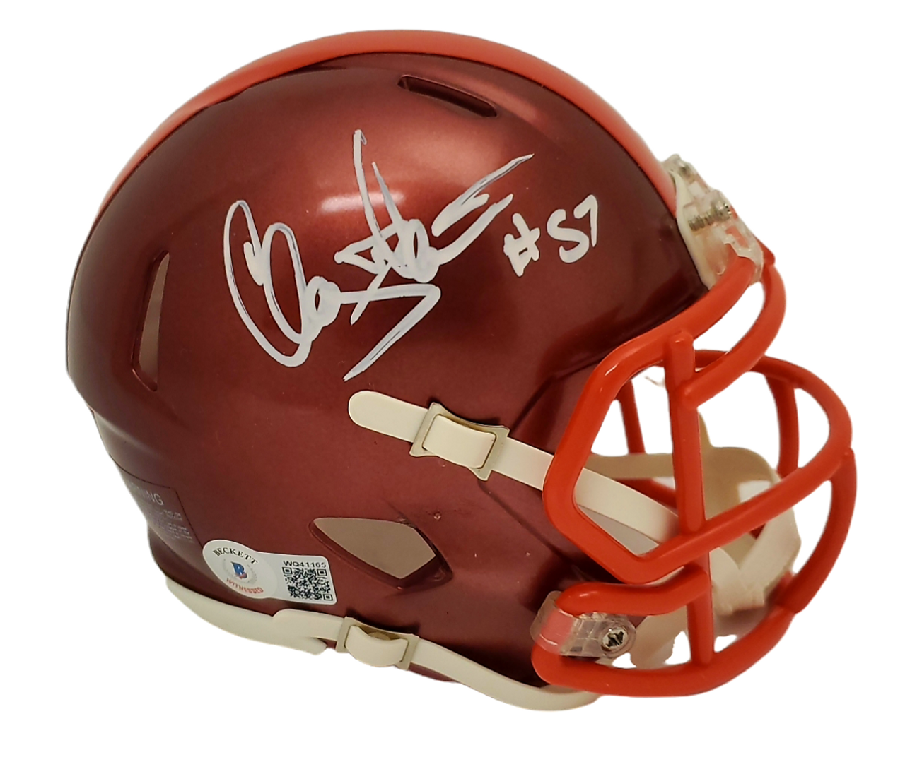 Clay Matthews Cleveland Browns Autographed Flash Mini Helmet - Beckett  Authentic